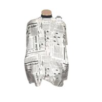 Capa de Corte Adulto C/ Zíper Jornal