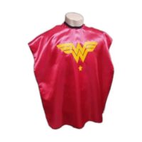Capa de Corte Infantil C/Ziper  - Mulher Maravilha